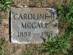 Caroline B. McCall (1888-1915) - Mémorial Find a Grave