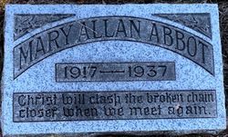  Mary Allan Abbot