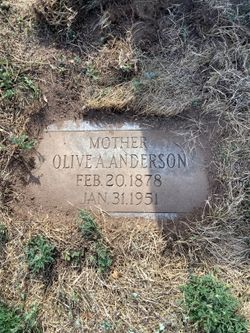  Olive Pauline Anderson