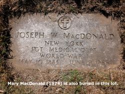  Joseph W. MacDonald