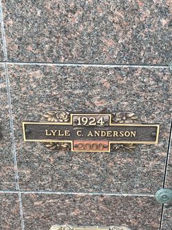  Lyle Conrad Anderson