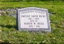  Emeline <I>Smith</I> Hicks