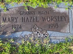  Mary Hazel <I>Hardy</I> Worsley