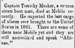 Capt Timothy Meaher