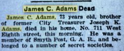 PVT James C. Adams