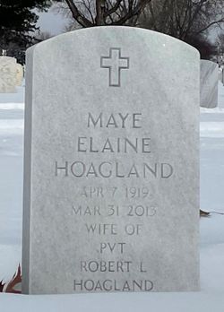  Maye Elaine <I>Anderson</I> Hoagland