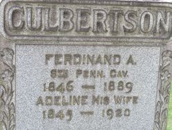  Ferdinand A. Culbertson