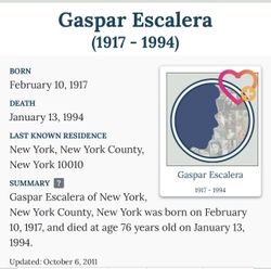  Gaspar Escalera