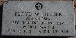 PFC Floyd W Fielder