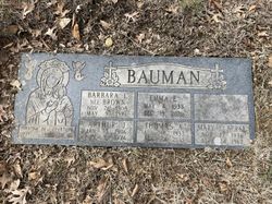 Barbara Louise <I>Brown</I> Bauman