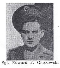 Sgt Edward Frank Giczkowski