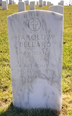 1LT Harold W Bellard
